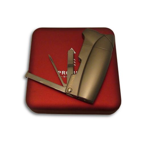 Promise Pipe Lighter - Gunmetal