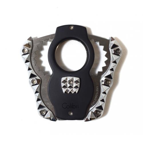 Colibri Quasar Cut Cigar Cutter - Black & Chrome