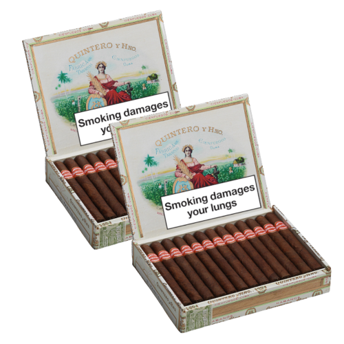 Quintero Panetela Cigar - 2 x Box of 25 (50) Bundle Deal