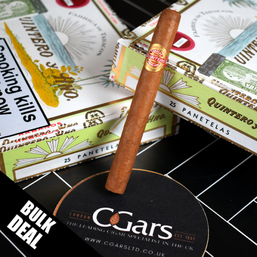 Quintero Panetela Cigar - 2 x Box of 25 (50) Bundle Deal