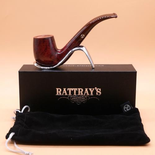 Rattrays Rannoch 205 Brown 9mm Filter Fishtail Pipe (RA1479)