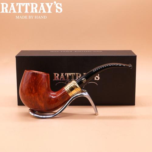 Rattrays Majesty 177 Terracotta 9mm Filter Fishtail Pipe (RA1494)