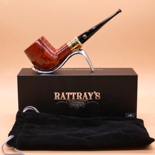 Rattrays Majesty 5 Terracotta 9mm Filter Fishtail Pipe (RA1496)