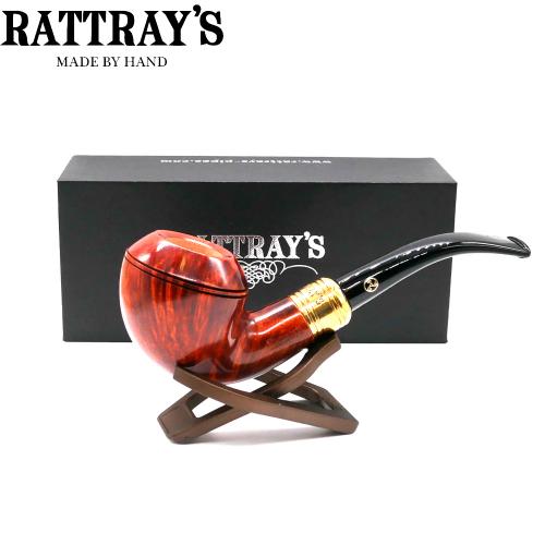 Rattrays Majesty 178 Terracotta 9mm Filter Fishtail Pipe (RA1517)