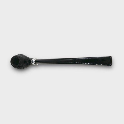 Rattrays The Bagpiper Rustic Black 9mm Fishtail Pipe (RA1623)