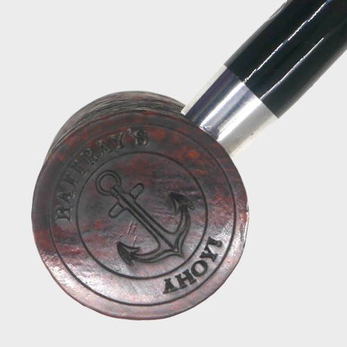 Rattrays Ahoy Rustic 9mm Filter Fishtail Pipe (RA1624)