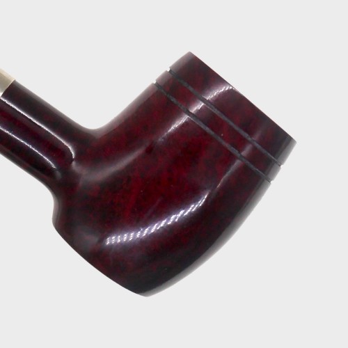 Rattrays Slainte Burgundy No Filter Fishtail Pipe (RA1628)