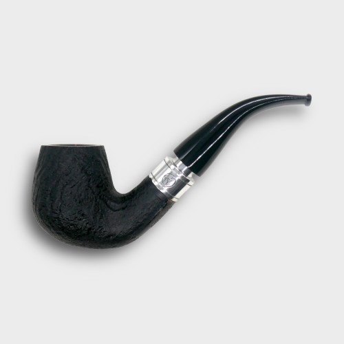 Rattrays Monarch 177 Sandblast Bent 9mm Filter Fishtail Pipe (RA1631)