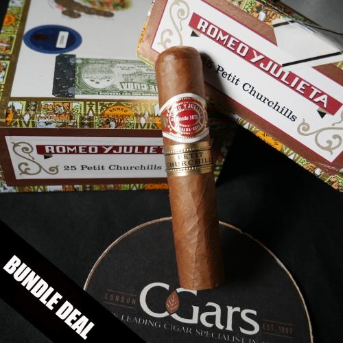 Romeo y Julieta Petit Churchill Cigar - 2 x Box of 25 (50) Bundle Deal
