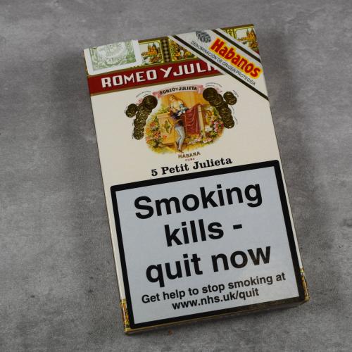 BLACK FRIDAY - Romeo y Julieta Petit Julietas Cigar - Pack of 5