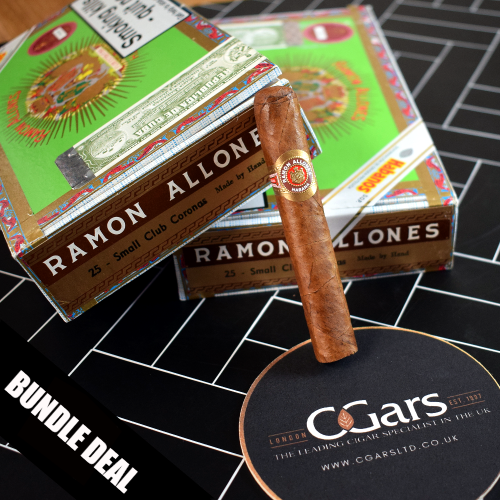 Ramon Allones Small Club Corona Cigar - 2 x Box of 25 (50 Cigars) Bundle Deal