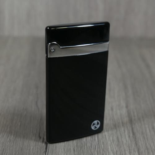 Rattrays Alfie Flat Jet Flame Lighter - Black (End of Line)