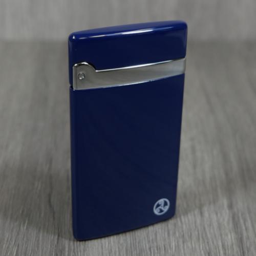 Rattrays Alfie Flat Jet Flame Lighter - Blue (End of Line)