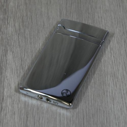 Rattrays Alfie Flat Jet Flame Lighter - Chrome (End of Line)