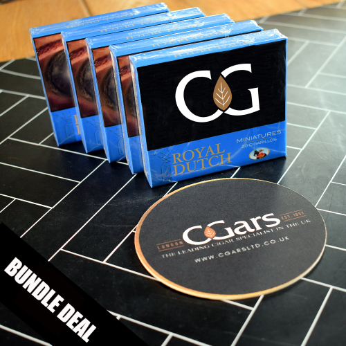 JANUARY SALE - Ritmeester Royal Dutch Miniature Blue - 5 Packs of 20 (100) Bundle Deal