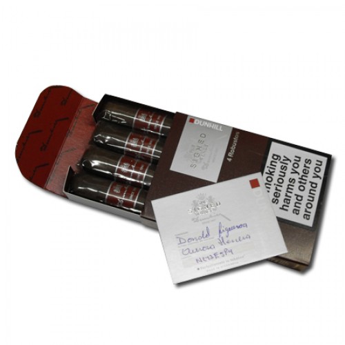Dunhill Signed Range Robusto - 4s