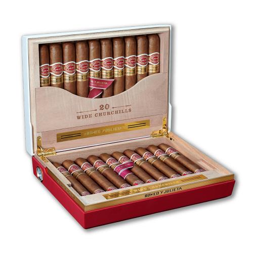 Romeo y Julieta Wide Churchill 2020 Travel Humidor Cigar - Box of 20