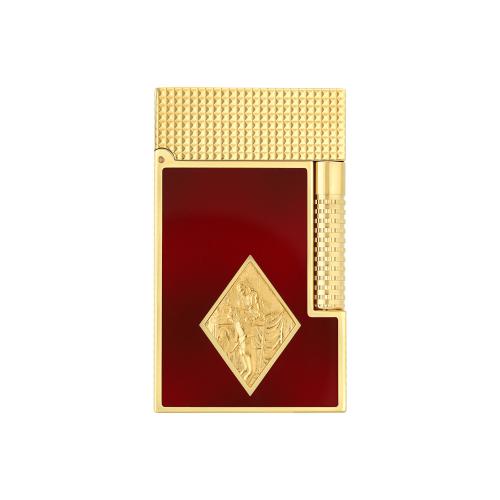 ST Dupont Lighter - Le Grand -  Romeo y Julieta - Red, Yellow & Gold