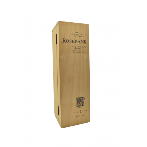 Rosebank 12 Years Old Flora & Fauna (Wooden Box) Low Fill - 43% 70cl