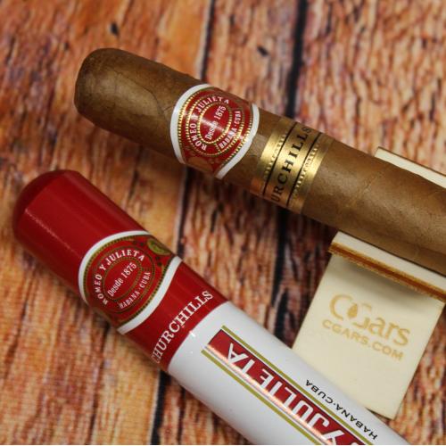 Romeo y Julieta Churchill Tubed Cigar - Box of 10