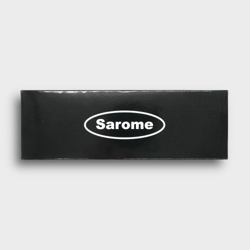 Sarome Pearwood Red Moss Bent Metal Filter Fishtail Pipe (SAR016)