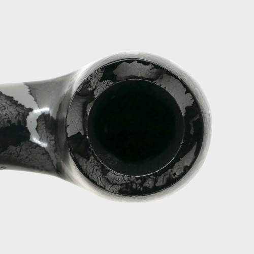 Sarome Pearwood Grey Moss Bent Metal Filter Fishtail Pipe (SAR012)