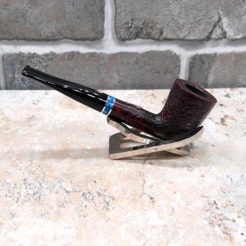 Savinelli Venezia 114/421 Rustic Black 6mm Fishtail Pipe (SAV799) (End of Line)