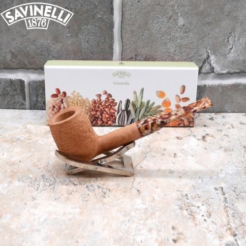 Savinelli Granola 127 Rustic Natural 6mm Pipe (SAV972) (End of Line)