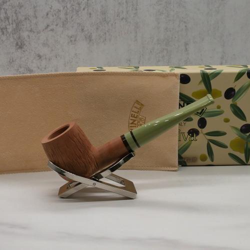 Savinelli Oliva Natural 106 Rustic 9mm Pipe (SAV1234) (End of Line)