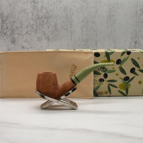 Savinelli Oliva Natural 601 Rustic 9mm Pipe (SAV1235) (End of Line)
