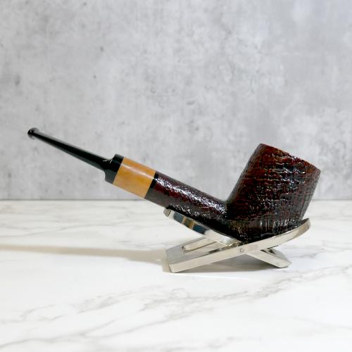 Savinelli 2023 Collection Sandblasted 6mm Fishtail Pipe (SAV1268)