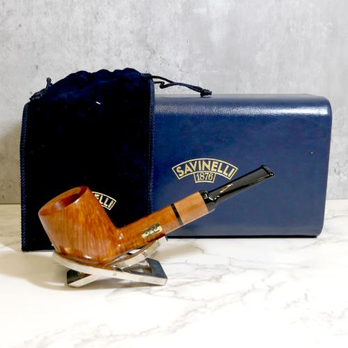 Savinelli 2023 Collection Smooth Natural 6mm Fishtail Pipe (SAV1272)