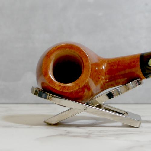 Savinelli Paloma 645 Smooth Brown 9mm Filter Fishtail Pipe (SAV1301)