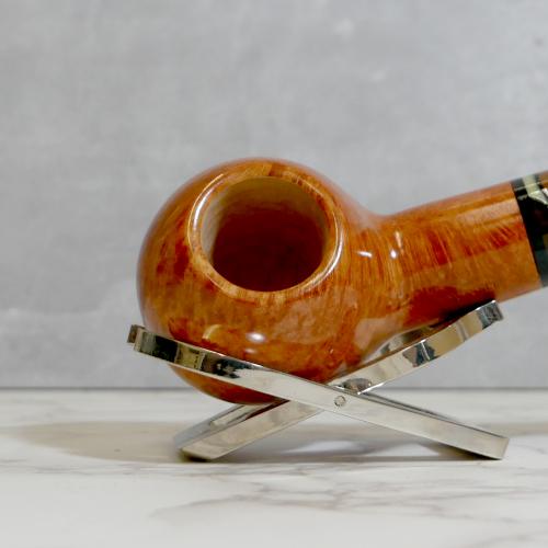 Savinelli Paloma 320 Smooth Brown 9mm Filter Fishtail Pipe (SAV1303)