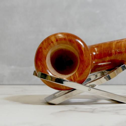 Savinelli Paloma 316 Smooth Brown 9mm Filter Fishtail Pipe (SAV1308)