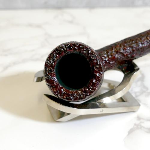 Savinelli Oceano Dark Rustic 111 Billiard Straight 6mm Filter Pipe (SAV1362) (End of Line)