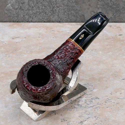 Savinelli Lollo Rustic Brown 01 6mm Filter Fishtail Pipe (SAV1530)