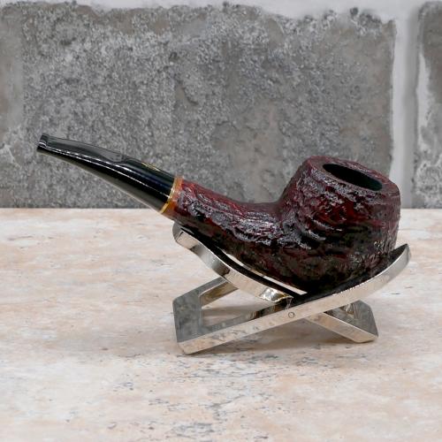 Savinelli Lollo Rustic Brown 01 6mm Filter Fishtail Pipe (SAV1530)