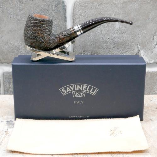 Savinelli Minerva 606 Rustic Brown 6mm Fishtail Pipe (SAV1628)