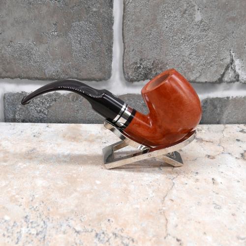 Savinelli Minerva 614 Smooth Natural 6mm Fishtail Pipe (SAV1711)