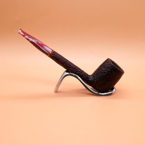Savinelli Vigna 804 Rustic Straight 6mm Fishtail Pipe (SAV1760) (End of Line)