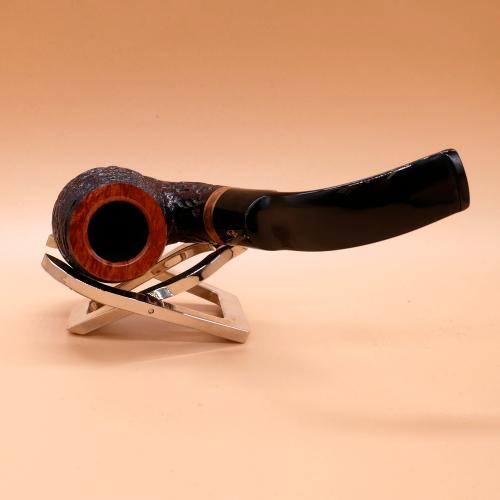 Savinelli Porto Cervo 614 Rustic 6mm Fishtail Pipe (SAV1887)