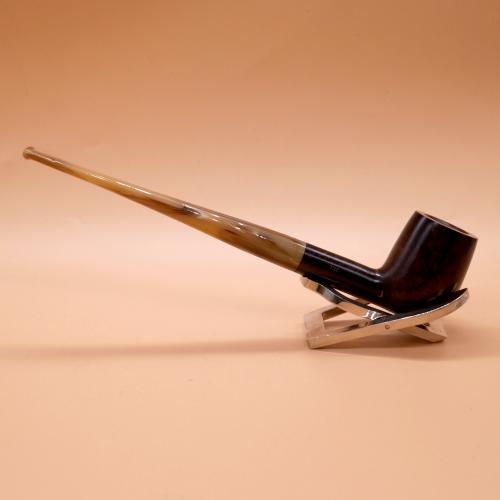 Savinelli Gingers Favourite 104 Smooth Straight Brown 6mm Fishtail Pipe (SAV1927)