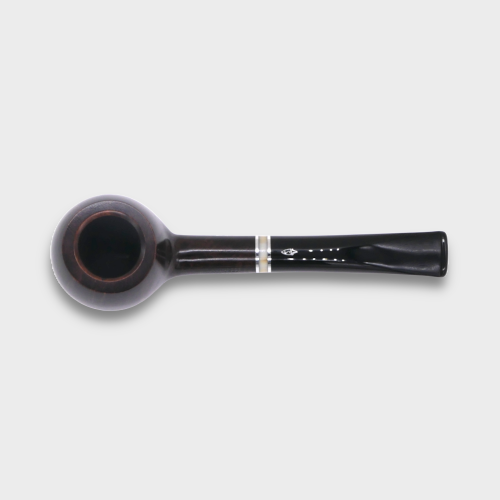 Savinelli Oscar Liscia Marrone Scuro 315 Smooth 6mm Fishtail Pipe (SAV2071) (End of Line)