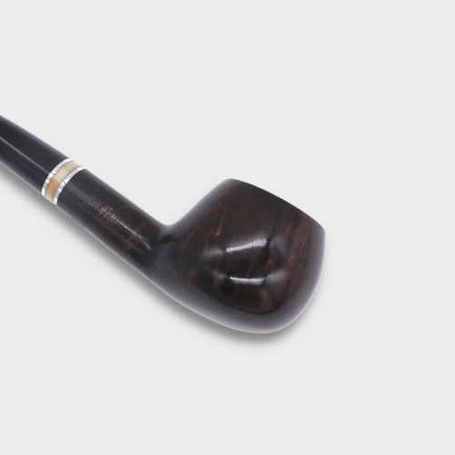 Savinelli Oscar Liscia Marrone Scuro 315 Smooth 6mm Fishtail Pipe (SAV2071) (End of Line)