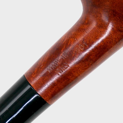 Savinelli Churchwarden 901 Smooth Bent 6mm Fishtail Pipe (SAV2085)