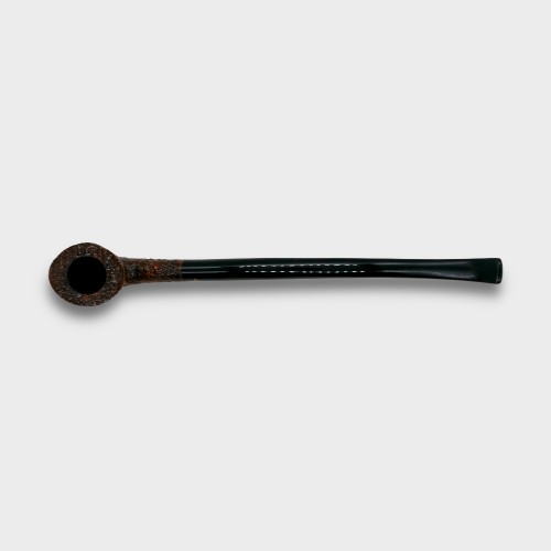 Savinelli Churchwarden 921 Brownblast Bent 6mm Fishtail Pipe (SAV2095)
