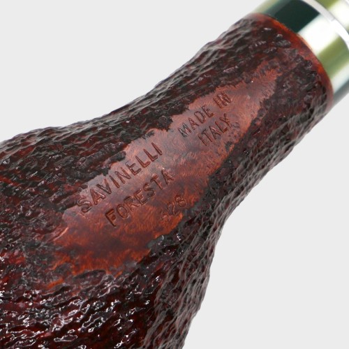 Savinelli Foresta 628 Rustic Brown 6mm Pipe (SAV2107) (End of Line)