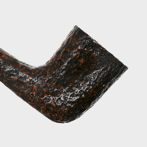Savinelli Churchwarden 404 Brownblast Bent Fishtail Pipe (SAV2113)