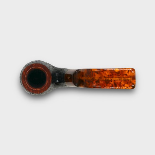 Savinelli Tortuga 614 Rustic Bent 6mm Filter Fishtail Pipe (SAV2129)